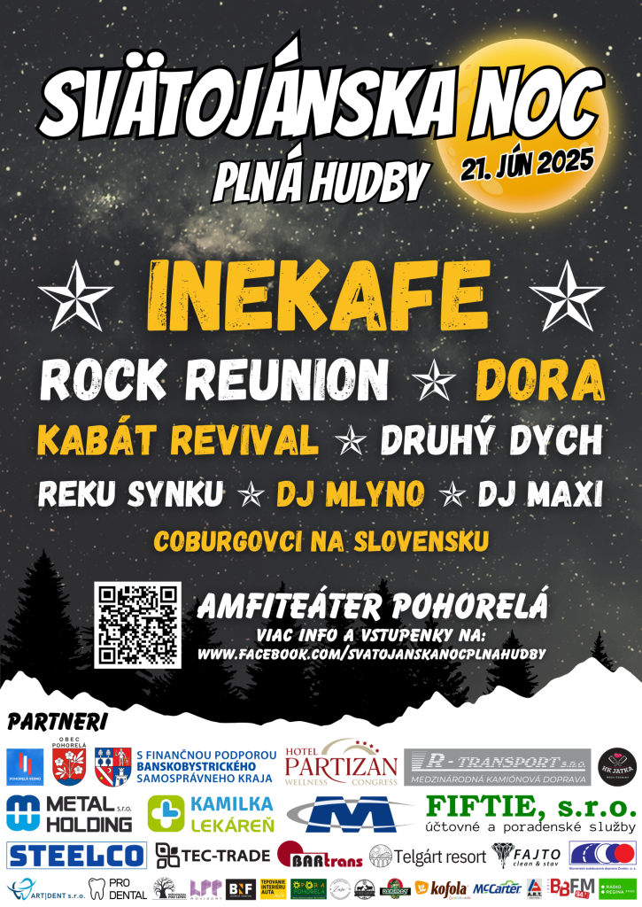 Svätojánska noc plná hudby